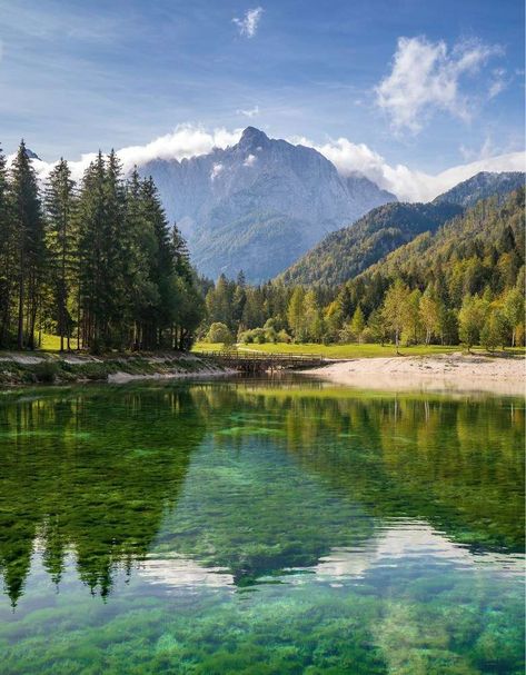 crystal clear water at Jezero Jasna Lake Slovenia, https://www.werenotinkansasanymore.com/jezero-jasna-lake/ Lake Jasna Slovenia, Lake Reference, Pretty Lake, Mountains And Lake, Pretty Nature Pictures, Natural Scenes, Water Images, Artificial Lake, River Landscape