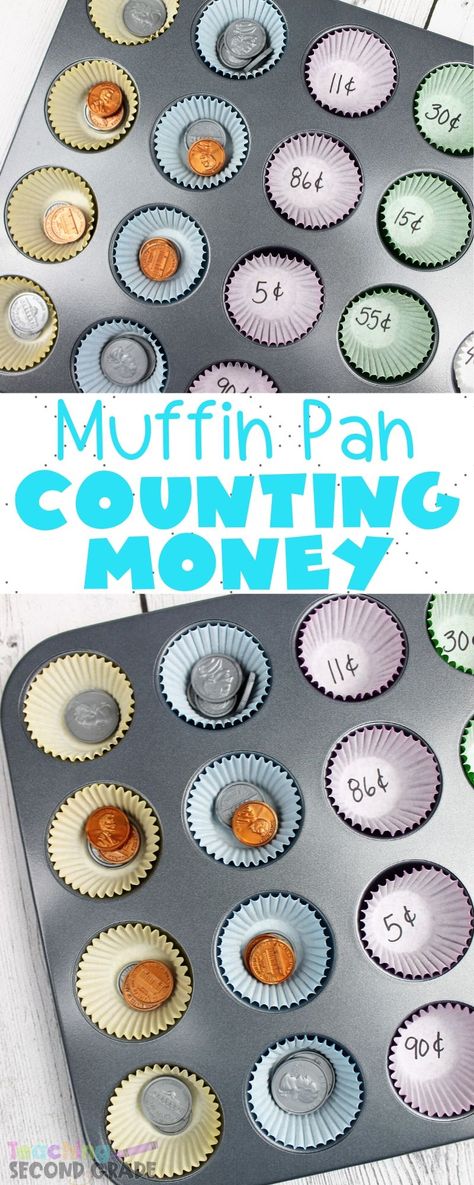 Money Math Lesson 2nd Grade, Literacy Activities 2nd Grade, Teaching Money First Grade, Learning About Money Activities, Coin Activities 2nd Grade, 2nd Grade Ideas Activities, Money Math Centers Second Grade, Fun 1st Grade Math Activities, Easy Crafts First Grade