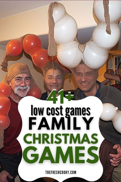 Family Games For Christmas, Family Christmas Party Games, Christmas Party Games For Groups, Funny Christmas Party Games, Games For Christmas, Christmas Eve Games, Christmas Party Games For Kids, Fun Family Christmas Games, Funny Christmas Games