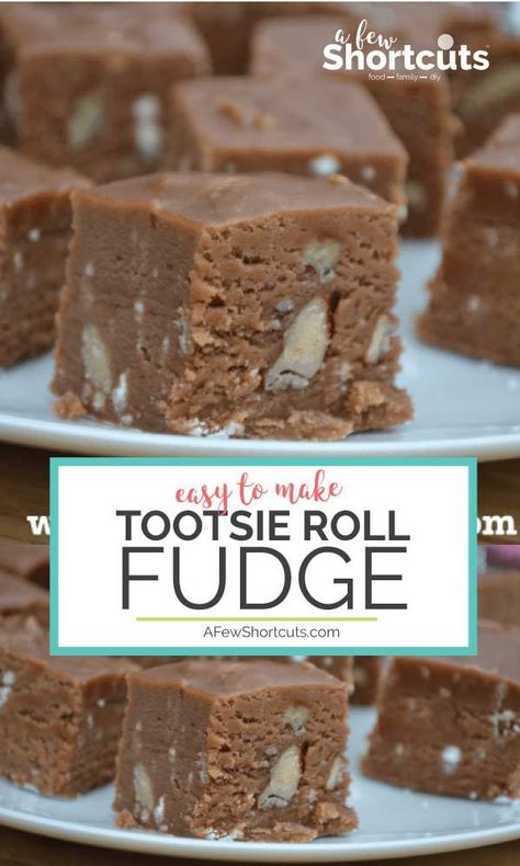 Butterfinger Bites, 3 Ingredient Mug Cake, Divinity Candy, Tootsie Rolls, Easy Fudge, Homemade Fudge Recipes, Fudge Recipes Chocolate, Fudge Recipes Easy, Trifle Desserts