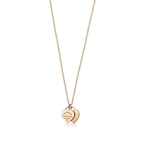 Return To Tiffany Double Heart Necklace, Good Tiffany Necklace, Tiffany And Co Necklace Heart Gold, Gold Necklace Tiffany And Co, Tiffany And Co Gold Heart Necklace, Gold Necklace Tiffany, Gold Tiffany And Co Necklace, Gold Jewelry Tiffany, Gold Return To Tiffany Necklace