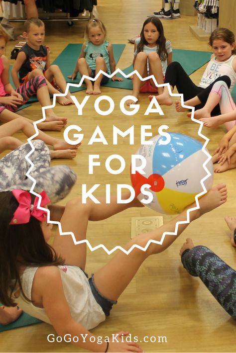 Looking to try something new and active with your children? Yoga games are a great way to get kids moving, working together, and improve their communication skills. Kids yoga games also provide the perfect opportunity to learn new poses and increase balance and flexibility. Kids Yoga Games, Preschool Yoga, Kid Yoga Lesson Plans, Class Themes, Yoga Lesson Plans, Yoga Games, Yoga Kids, Childrens Yoga, Kids Yoga Poses