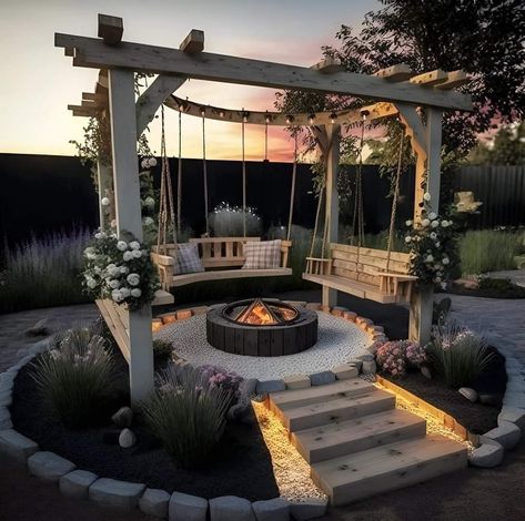 Shed Homes Ideas, Backyard Deck Ideas, Creative Backyard, Backyard Garden Diy, Australia House, Fire Pit Landscaping, Bathroom Inspiration Modern, Backyard Deck, Backyard Fire