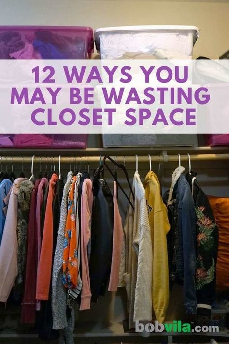 Maximize Small Closet Space, Maximize Small Closet, Hacks For Small Spaces, Save Closet Space, Deep Closet, Cubby Organizer, Maximize Closet Space, Small Closet Space, Closet Hacks