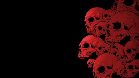 Skull Background, Red Aesthetic Grunge, Red And Black Wallpaper, 4k Wallpapers For Pc, Dark Red Wallpaper, Goth Wallpaper, Gothic Wallpaper, Emo Wallpaper, Wallpaper Red