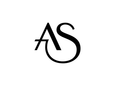 AS Monogram by Kyle Chicoine in Aundra Skinner Interiors As Letter Tattoo, As Letter Logo Design, A And S Monogram, As Tattoo Letter Design, A S Logo Design Letter, As Logo Design Letters, A S Monogram, A Logo Design Letter, A S Logo