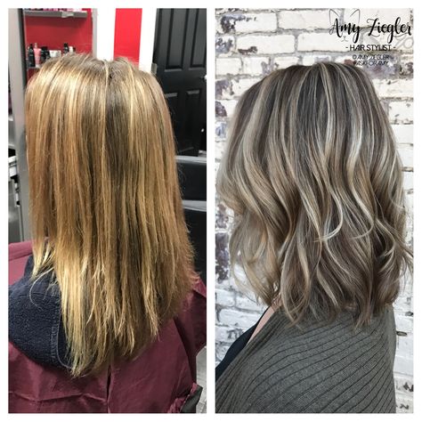 Popelavá Blond, Ash Blonde Hair Dye, Romantic Hair, Ash Blonde Hair Colour, Hair With Highlights, Ash Blonde Highlights, Ash Blonde Balayage, Ash Hair Color, Chop Chop