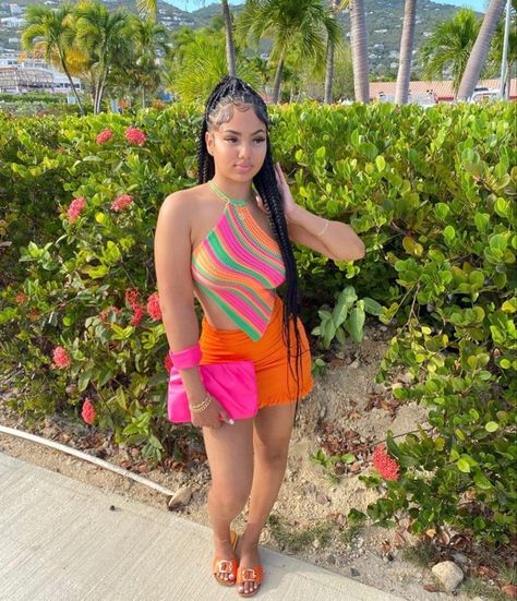 Dress Outfits Black Women Summer, Brunch On The Beach Outfit, Crochet Brunch Outfit, Brunch Miami Outfit, Houston Brunch Outfit, Cute Vacation Outfits Shein, Summer Outfits Black Woman Vacation, Brunch Outfit Ideas Summer Casual, Summer Outfit Inspo Baddie