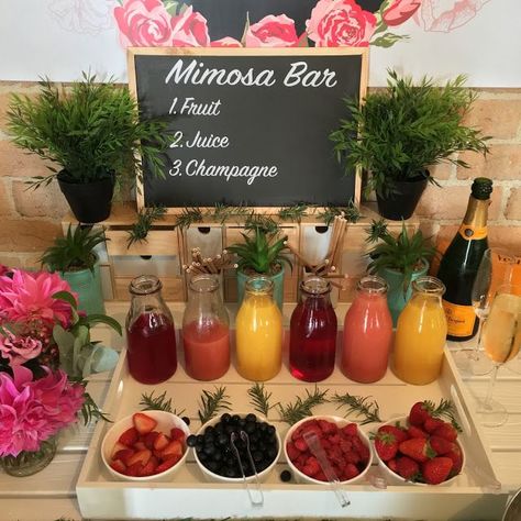 Mimosa Bar DIY Events Veuve Cliquot Little Big Company Ikea Kmart Vista Print Bunches Florist Beverage Dr… | Mimosa bar bridal shower, Birthday brunch, Brunch party Diy Mimosa Bar, Diy Mimosa, Types Of Drinks, Timber Table, Drink Bar, Mimosa Bar, Birthday Brunch, Bridal Shower Brunch, Christmas Brunch