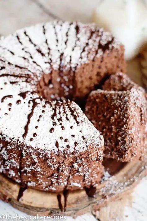 Cake Mix Recipes Chocolate, Fat Cakes Recipe, Chocolate Angel Food Cake, Angel Food Cake Mix, Low Fat Cake, Chocolate Cake Mix Recipes, Angel Food Cake Desserts, Low Fat Desserts, Angel Food Cake Mix Recipes