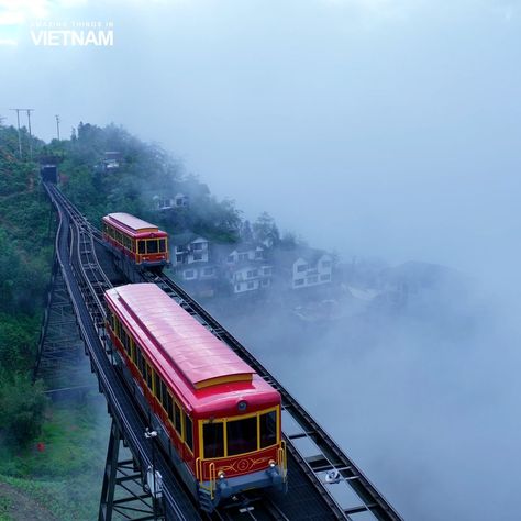 Sapa mountain climbing train 🤩 | train | Sapa mountain climbing train 🤩 | By Amazing Things in Vietnam Vietnam Sapa, Vietnam Trip, Sapa Vietnam, Train Video, 2024 Goals, Mountain Climbing, Travel South, South America Travel, Gap Year