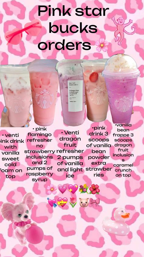 Starbucks Specialty Drinks, Starbucks Copycat Recipes Drinks, I Love Starbucks, Pink Drink Starbucks, Starbucks Drink Menu, Starbucks Secret Menu Recipes, Fun Drink Recipe, Cold Starbucks Drinks, Starbucks Drinks Diy