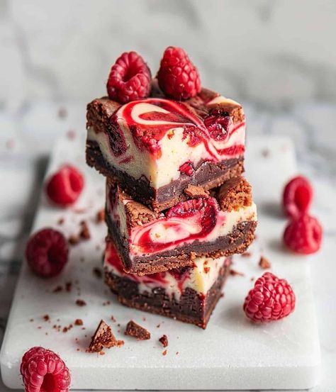 Raspberry Cheesecake Brownies - Bake with Sweetspot Brownies With Peanut Butter Swirl, Raspberry Cheesecake Brownies, Brownies With Peanut Butter, Decadent Brownies, Snicker Brownies, Lemon Raspberry Cheesecake, Chocolate Raspberry Brownies, Cheesecake Swirl Brownies, Raspberry Swirl Cheesecake