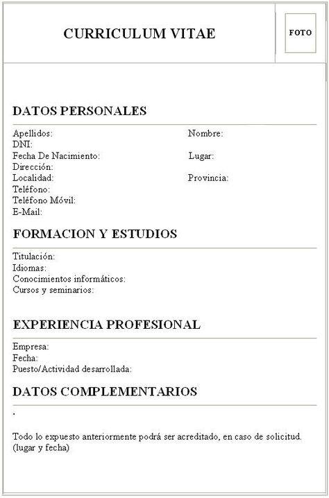 El Currículum Vitae, CV, es nuestra tarjeta de presentación ante los empleadores y una de las principales herramientas a la hora de buscar un trabajo. Esta habla por nosotros y determinará en mayor o menor medida una posterior entrevista. Es por eso que es muy importante que esté correctamente elaborado. Curiculum Vitae, Application Letter Sample, Resume Profile, Cv Tips, Cv Words, Functional Resume, Work On Writing, Resume Words, Download Resume