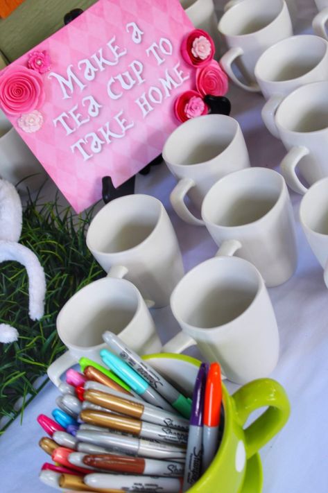 Birthday Party Ideas Tea Party, Tea Party For Girls Ideas, Princess Birthday Tea Party, Third Birthday Tea Party Theme, 6th Birthday Tea Party, Mad Tea Party Birthday, Tea For 2 Birthday Party Ideas, Tea Party 3rd Birthday Ideas, Tea Party For 4th Birthday