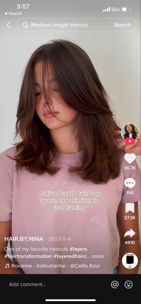 Chin Face Framing Layers, Collarbone Length Brown Hair, Layered Collarbone Length Hair, Chin Length Face Framing Layers, Below Collar Bone Length Hair, Collar Bone Length Hairstyles, Long Bob With Face Framing Layers, Face Framing Layers Medium Length Hair, Collarbone Length Haircut