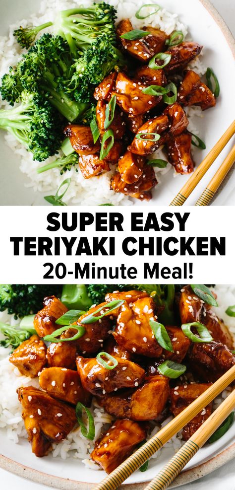 Veri Veri Teriyaki Recipes, Tariakie Chicken Recipe, Sushi Chicken Teriyaki, G Hughes Teriyaki Recipes, Terriaki Chicken Stirfry, Teriyaki Chicken Stove Top, Healthy Japanese Dinner Recipes, Chicken Terriaki Chicken Stir Fry, Chicken Terriaki Chicken