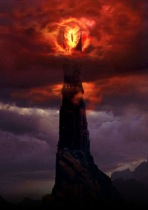 The O.G. evil building <--pinned for the comment, this is hilarious The Rings, Lord Of The Rings, The Sky, Tower, Sun