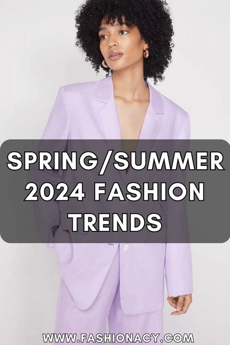 Spring/Summer 2024 Fashion Trends Summer 2024 Fashion, Spring Summer Fashion Trends, 2024 Fashion Trends, Color Trends Fashion, Skirt Trends, Spring Summer Trends, Womens Fashion Inspiration, Spring Summer 2024, Spring Fashion Trends