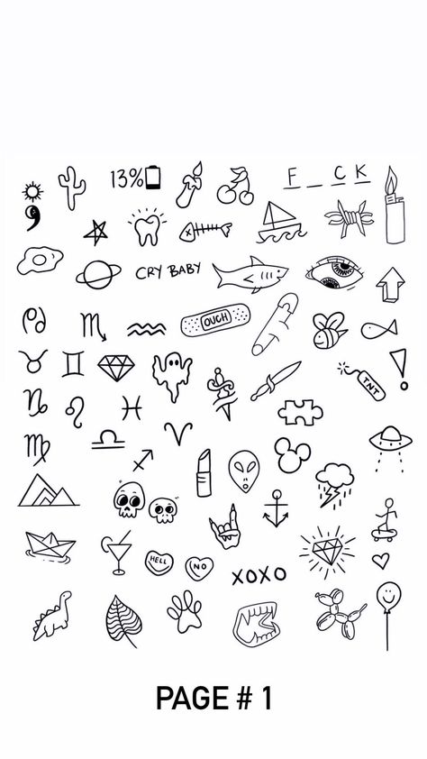 Ready to use tattoo stencil sheets! You will receive one pre made tattoo stencil sheet.  Choose from the options above or message us for a custom design order. Each page is numbered so please be sure you are selecting the correct page. Check out our cute tattoo ink caps; https://blondeandcraftyy.etsy.com/listing/1637726200 Made Tattoo, Easy Tattoos, Stick Poke Tattoo, Basic Tattoos, Beginner Tattoos, Sharpie Tattoos, Small Pretty Tattoos, Hand Doodles, Flash Tattoo Designs