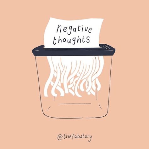 Shred your Negative Thoughts – Fabulous Magazine Fabulous App, Daily Advice, Happy Words, Self Care Activities, Self Love Quotes, Self Improvement Tips, Negative Thoughts, Emotional Health, Positive Attitude