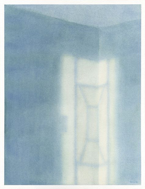 Shadow Painting, Blue Artwork, H U, Pencil On Paper, Mystical Art, Motivational Art, Abstract Watercolor, Painting Inspiration, R A