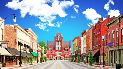 Bardstown, KY: Everything You Should See, Taste, and Experience Bourbon Tour, Bardstown Kentucky, Places Worth Visiting, Small Town America, Architecture Old, Scenic Drive, Architectural Digest, Main Street, Small Town