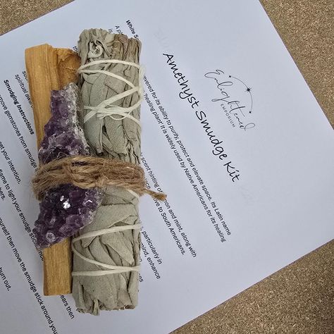 🌿✨ Introducing our brand-new Smudge Kit Range! ✨🌿 Whether you’re cleansing your space, setting intentions, or bringing positive energy into your home, our natural smudge kits have everything you need. Each kit is thoughtfully curated with ethically sourced sage, palo santo, and beautiful crystals to enhance your spiritual rituals. Perfect for beginners or seasoned practitioners, these kits make a beautiful addition to your sacred space. 🌸💫 Tap the link in bio to explore our full range and ... Spiritual Rituals, Smudge Kit, Setting Intentions, Healing Plants, Beautiful Crystals, Smudge Sticks, Sacred Space, Positive Energy, Link In Bio