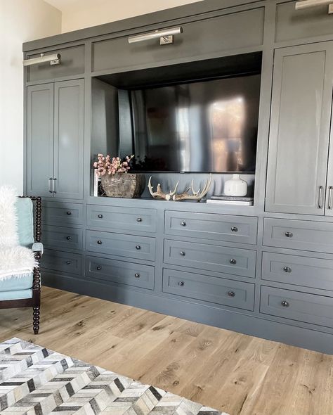 Modern Built In Wardrobe Master Bedrooms, Bedroom Wall Of Storage, Custom Bedroom Cabinets, Bedroom Wall Cabinet Ideas, Tv And Closet Wall, Built In Storage Wall Bedroom, Wall Unit For Bedroom, Built In Wardrobe With Tv, Built In Bedroom Cabinets