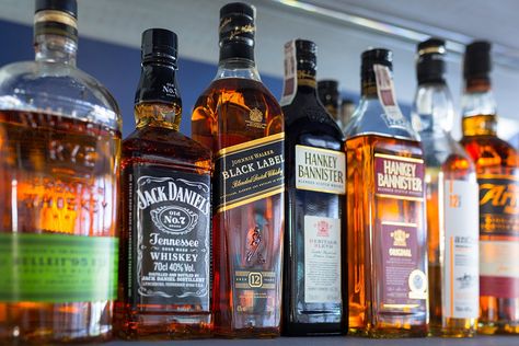 The Most Popular Whiskey Brands of 2019 | Taste of Home Good Whiskey Brands, Good Whiskey Drinks, Bourbon Whiskey Brands, Whiskey Lemonade, Whiskey Brands, Web Stories, Bourbon Drinks, Kentucky Straight Bourbon Whiskey, Good Whiskey