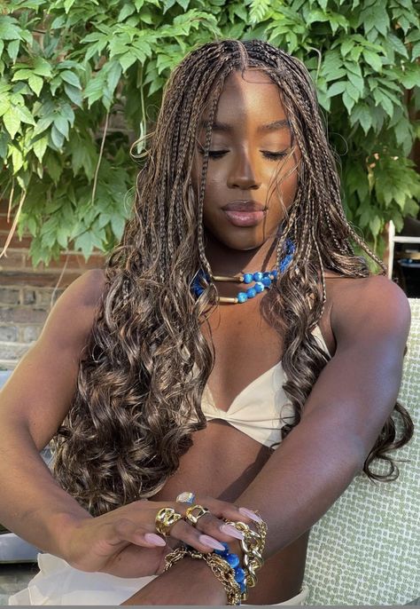 Faux Loc, Mermaid Braid, French Curl, Power Bi, Box Braids Hairstyles For Black Women, Braids Hairstyles Pictures, Cute Box Braids Hairstyles, Culture Magazine, Protective Hairstyles Braids