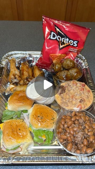 Chef Jazz on Instagram: "That baby shower food gone hit every time 😍😋#babyshowerfood #foodporn #foodie #fingerfood #wings #rotel #pastasalad #meatballs #macncheese #sliders #fyp #viral #explore #partyfood #foodreels #platter #fbreelsvideo" Baby Shower Food Black People, Late Night Snack Recipes, Baby Shower Food Menu, Late Night Snacks, Shower Food, Mac N Cheese, Baby Shower Food, Food Network, Black People