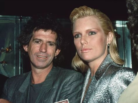 Who Is Keith Richards' Wife? All About Patti Hansen Alexandra Richards, Rolling Stones Keith Richards, Wedding Photo Sharing, 40 Year Anniversary, Patti Hansen, 40th Wedding Anniversary, Keith Richards, Modeling Career, Vogue Magazine