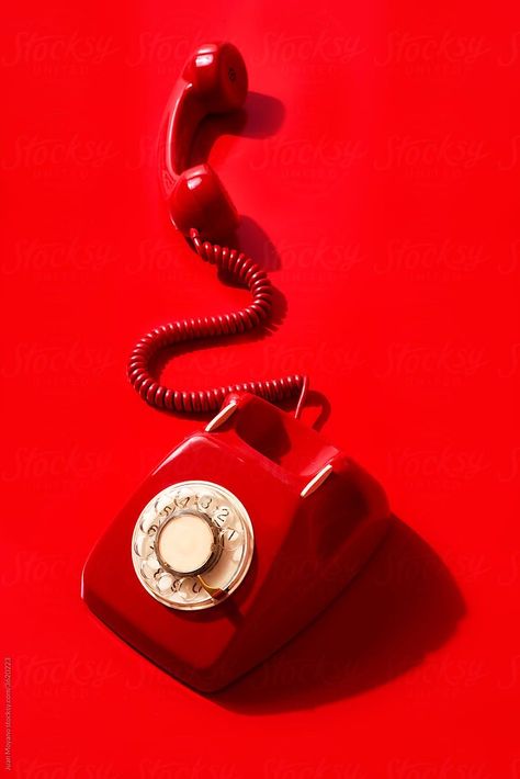 Book Cover Background, Rotary Dial Phone, Graphic Design Posters Layout, Red Aesthetic Grunge, Rotary Phone, Off The Hook, Photo Art Frame, Film Inspiration, Poster Layout