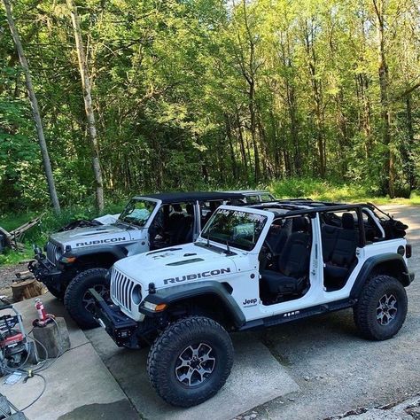 Jl Jeep Wrangler, Off Road Jeep Wrangler, Jeep Wrangler Jl Mods, White Rubicon Jeep, Jeep Wrangler Pickup Truck, 2021 Jeep Wrangler Rubicon, Organize Car, Jeep Wrangler Mods, Wrangler Mods