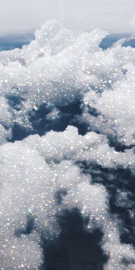 Wallpaper Clouds, Glitter Phone Wallpaper, Glitter Photography, Iphone Wallpaper Vsco, Iphone Arkaplanları, Glittery Wallpaper, Sparkle Wallpaper, Iphone Wallpaper Glitter, Iphone Wallpaper Sky