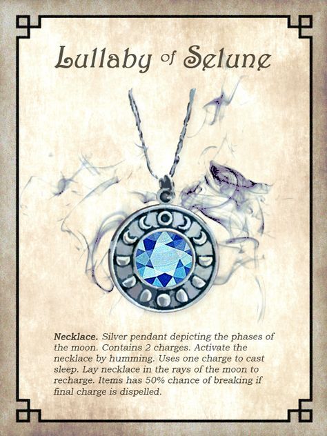 Dnd Magic Trinkets, Dnd Rare Items, Magic Pendant Fantasy Art, Dnd Magic Necklace, Feywild Magic Items, Dnd Magic Bracelet, Dnd Magic Jewelry, Magical Amulet Fantasy Art, Dnd Necklace Item