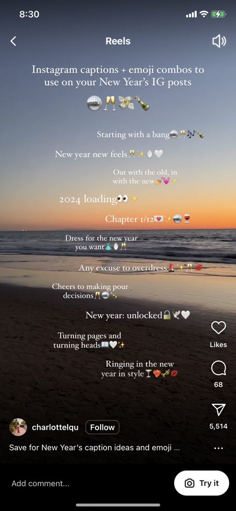 New Year Emoji Combinations, New Years Emoji Combos, New Years Emoji, Instagram Captions Emoji Combos, Lion Emoji, New Year Captions, Aesthetic Emoji, Emoji Combos, Emoji Combinations