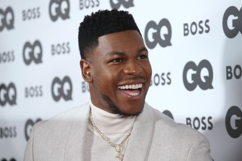 He had to make a living somehow before breaking into Hollywood. John Boyega, School Children, Grown Man, Good Job, Gq, Black Men, Hollywood, Actors, Fan