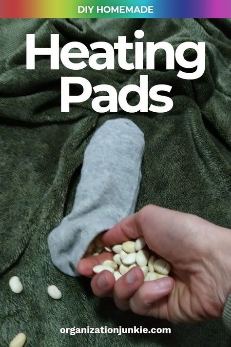 If you can make a bean burrito, you can make a diy homemade heating pad. In fact, if you CAN'T make a bean burrito, you can still make your own heating pad! But I have to warn you. You might as well make one for everyone in the family or you won't see much of yours! #microwaveheatingpad #diymicrowaveheatingpad How To Make A Bean Bag, Homemade Heating Pad, Diy Heating Pad, Bean Burrito, Diy Projects For Bedroom, Microwave Heating Pad, Heating Pads, Diy Anniversary, Bath Tea