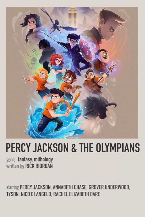 Tyson Percy Jackson, Percy Jackson Poster, Fame Shifting, Dam Snack Bar, Rachel Elizabeth Dare, Grover Underwood, Polaroid Posters, Persassy Jackson, Seaweed Brain