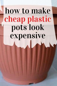 Cheap Flower Pots, Deco Champetre, Plastic Planter, Planting Pots, Plastic Plant Pots, Diy Flower Pots, Decorated Flower Pots, Plastic Flower Pots, Painted Concrete Porch