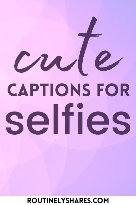 Find the best cute selfie captions for Instagram that are cute, funny or short. Perfect for that felt cute post or story. Feeling Cute Captions Instagram, Selfie Quotes Short, Cute Selfie Quotes, Self Love Captions For Instagram Short, Cute Quotes For Selfies, Cute Selfie Captions, Funny Selfie Captions, Cute Short Captions, Insta Captions For Selfies