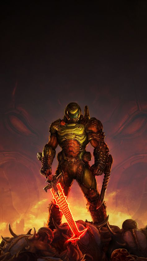 Doom Eternal Wallpaper, Doom Videogame, Doom Demons, Doom 1, Doom 3, Doom Game, Genos Wallpaper, Best Wallpaper Hd, 3d Wallpapers