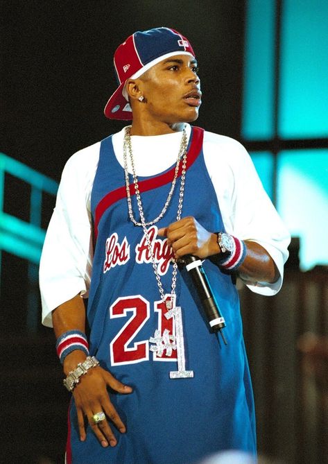 Nelly Outfits, Nelly 90s, 2000s Aesthetic Men, 2000 Hip Hop, Hip Hop 90, 2000s Rap Aesthetic, 90s Hip Hop Outfits, 2000s Hip Hop Fashion, 2000s Fashion Men