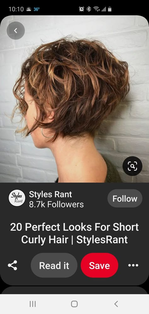 Curly Reverse Bob Haircut, Curly Bob Hairstyles 2023, Womens Curly Short Haircut, Best Haircut For Fine Curly Hair, Short Hairstyle Women Layered Thick Hair, Short Hairstyle Women Curly Hair, Concave Bob Hairstyles, Bobbed Hairstyles With Fringe, Lob Hairstyles