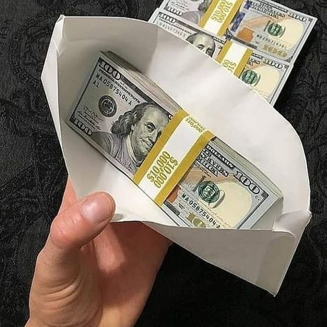 Luxury 🔸 Cars 🔸 Houses on Instagram: “Who would you give this? 😍👇 . . . Follow: @luxurhub for more! 👑 Follow: @luxurhub for more! 👑” Dollar Banknote, Attracting Wealth, Fake Money, Money Stacks, Dollar Bills, Cash Money, Money Goals, Bank Of America, Money And Happiness