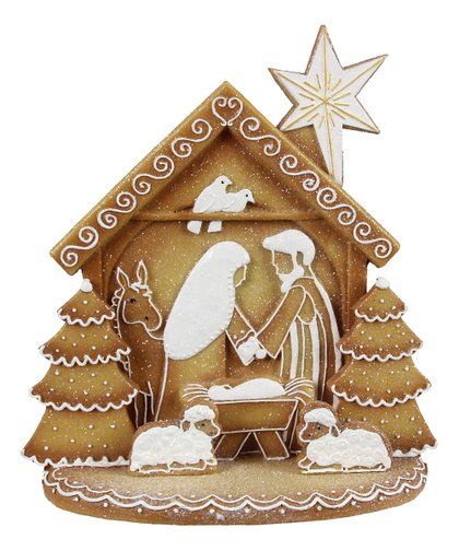 Gingerbread Nativity, Office Cube, Christmas Nativity Set, Gingerbread Village, Meaning Of Christmas, True Meaning Of Christmas, Gingerbread Houses, Christmas Nativity, Classic Holiday