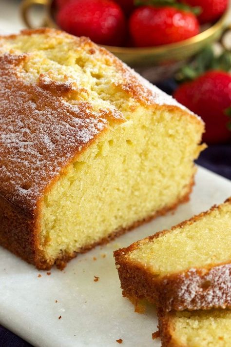 Loaf Pan Pound Cake Recipe, Loaf Pan Pound Cake, Loaf Pound Cake Recipes, Easy Pound Cake Recipes, Plain Cake Recipe, Perfect Pound Cake Recipe, Best Pound Cake, Best Pound Cake Recipe, Homemade Pound Cake