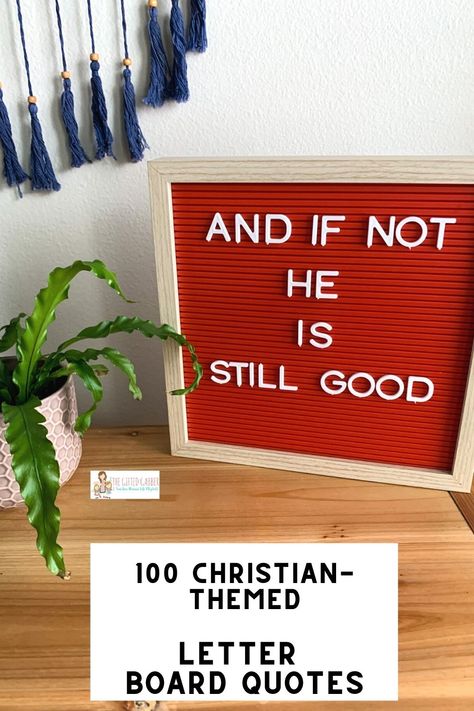 These 100 powerful and short Christian quotes are perfect for letter board displays, shirts, and Instagram captions. Topics for these spiritual sayings include grace, faith, hard times, prayer, Bible verses, and Christian and gospel song lyrics about Jesus and God. Christian letter boards are great for teens, for adults, for children, for churches and Sunday schools, homes, and businesses. Change out these encouraging scripture ideas as often as you wish from this collection. Christian Word Board Quotes, Bible Verse For Office, Letter Board Quotes For Bedroom, Faith Letter Board Quotes, Letter Board Scripture Quotes, Christian Letterboard Ideas, Short Sayings For Letter Boards, Chalkboard Sayings For Home Funny, Letter Display Ideas